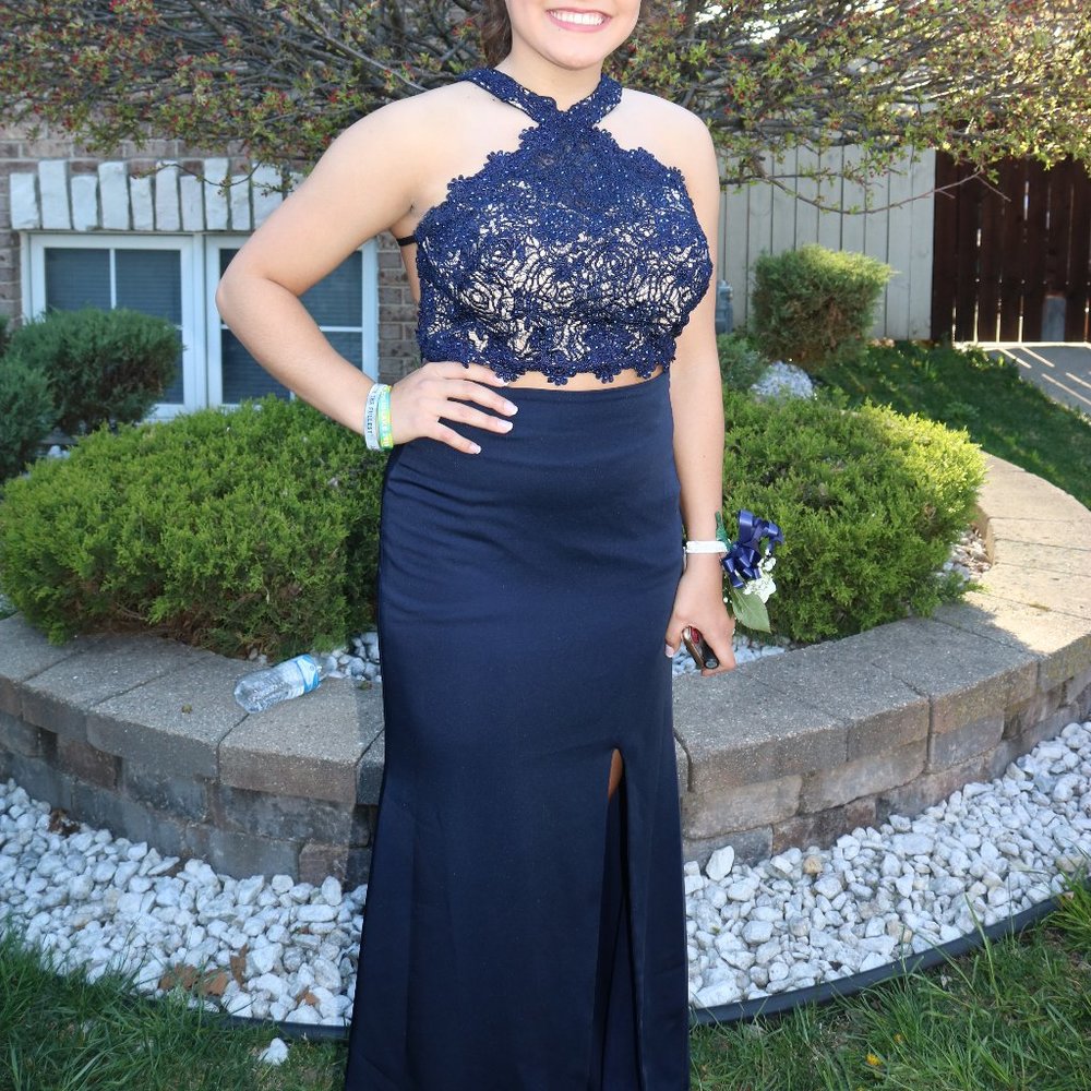 Long Two Piece Madison James Prom/Pageant Dress